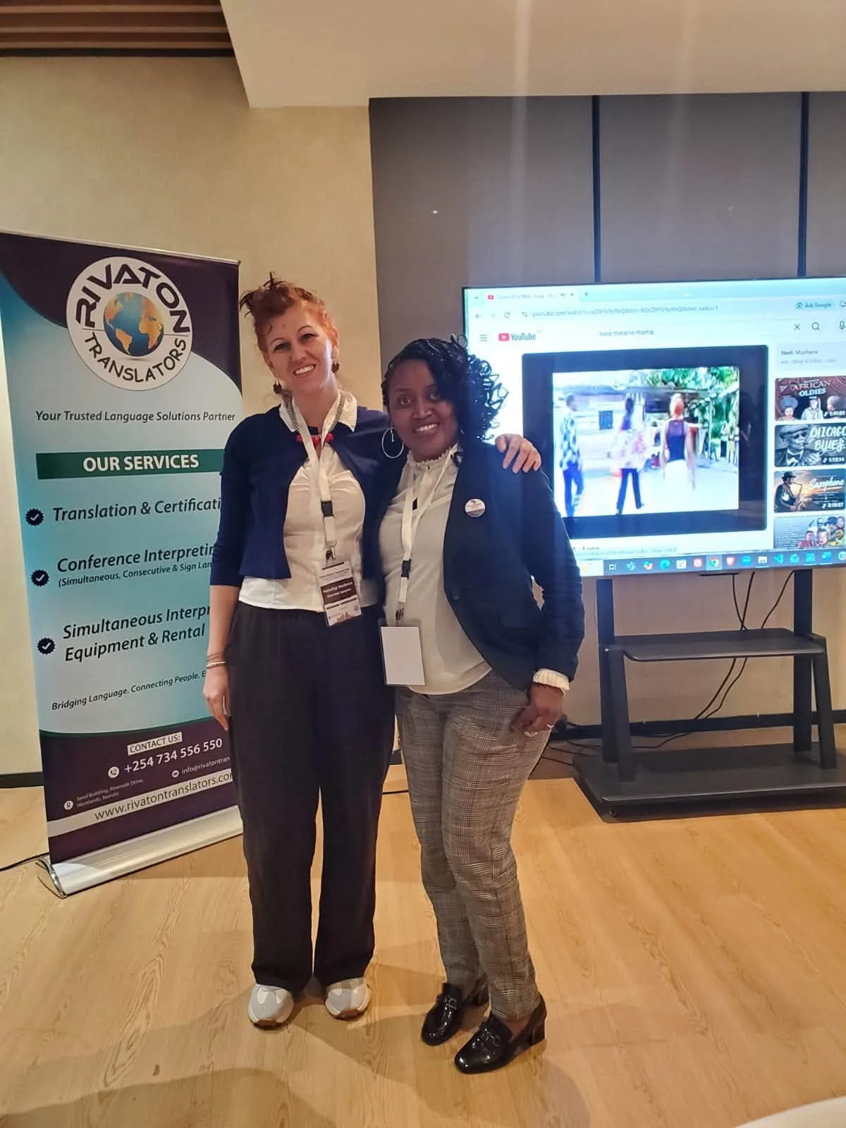 Nataliya Nedkova at the International Translation Day 2026 event in Nairobi